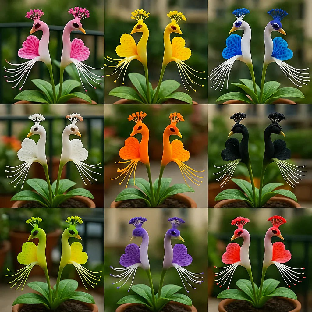 Vibrant Peacock Flower Seeds Pack of 1